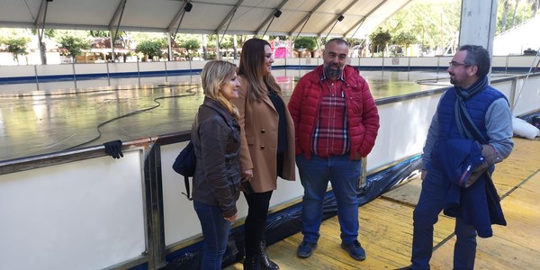 El Prado de San Sebastián se transforma en un gran parque navideño con dos pistas de hielo, atracciones para los más pequeños y un área gastronómica