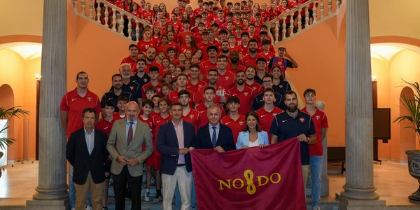 El Balonmano Triana anuncia ante el alcade que adopta el nombre de Sevilla para “pasearlo por toda España”
