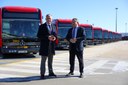 Tussam incorpora once nuevos autobuses articulados y 100 % eléctricos tras una inversión de 7.6 millones
