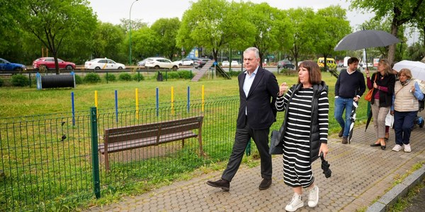 El Ayuntamiento construye un nuevo gran parque canino en Gran Vía y Santa Clara, en el Distrito San Pablo-Santa Justa