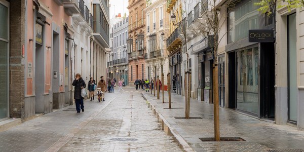 Emasesa inicia la segunda fase de la obra en la calle Méndez Núñez