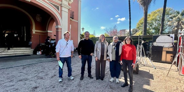 Sevilla acoge el rodaje de la miniserie internacional de Netflix, ‘La edad de la inocencia’