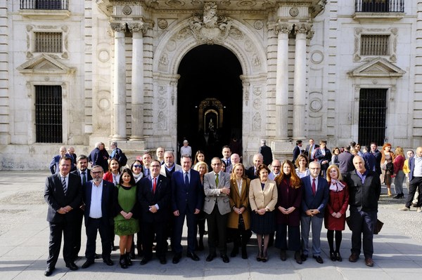 Presentación Plan Estratégico Sevilla 2030 en el Paraninfo de la Universidad de Sevilla