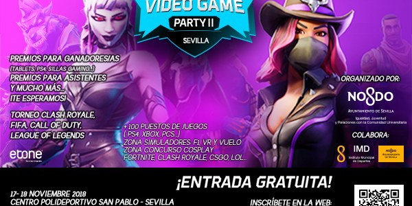 Videogame Party Sevilla 2018