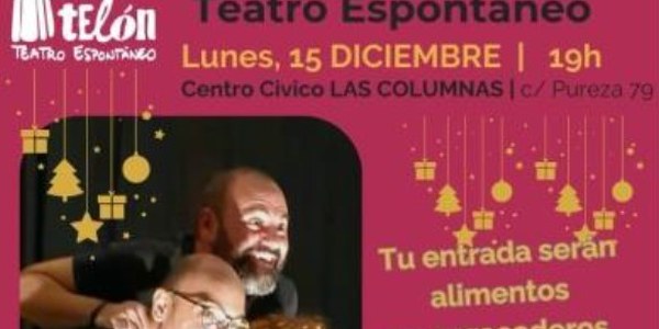 FUNCIÓN SOLIDARIA - "TEATRO ESPONTÁNEO"