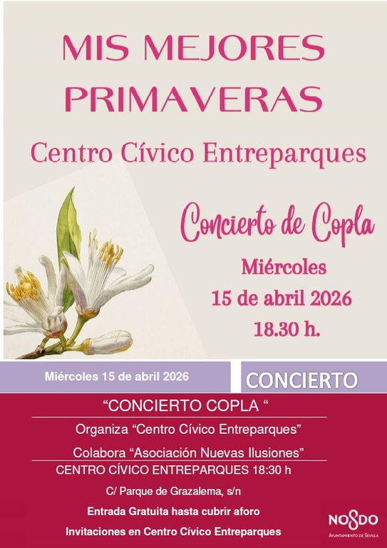 EVENTO CONCIERTO ABRIL 2026  CC ENTREPARQUES