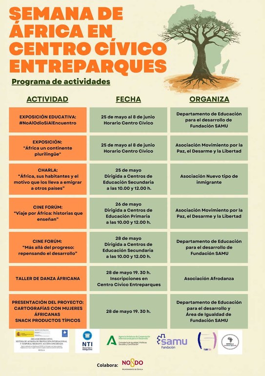 EVENTO SEMANA AFRÍCA PROGRAMACIÓN MAYO 2026 CC ENTREPARQUES.jpg