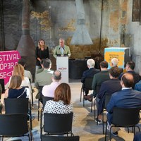 Un momento de la rueda de prensa de balance