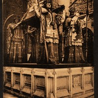 Catedral. Monumento a Colón © ICAS-SAHP, Archivo Municipal de Sevilla, Colección Postales, 124