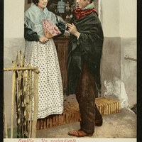 Sevilla. Un pretendiente © ICAS-SAHP, Archivo Municipal de Sevilla, Colección Postales, 359