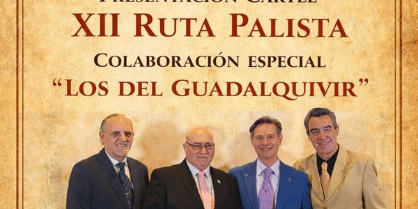 Presentación oficial del cartel anunciador "XII RUTA PALISTA"
