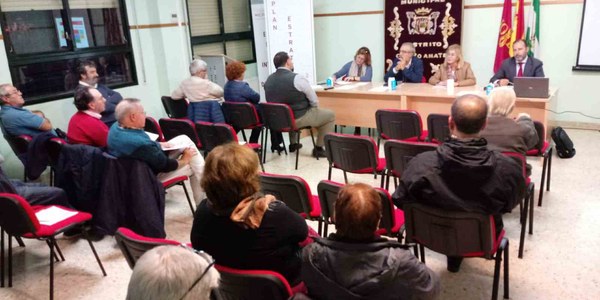 Jornada sobre el Plan Estratégico Sevilla 2030 celebrada en el Distrito Cerro - Amate