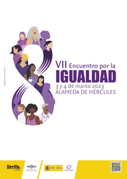 CARTEL VII ENCUENTRO POR LA IGUALDAD 2023 CARTEL VII ENCUENTRO POR LA IGUALDAD 2023
