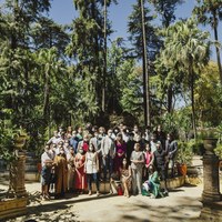 Foto de familia. Artistas de la XXI Bienal