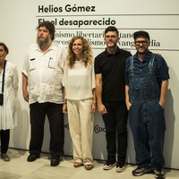 Presentación de la exposición de Helios Gómez