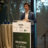 Luis Ybarra, en la presentación de la guía