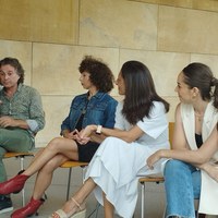 Javier Barón, Rosario Toledo, Úrsula López y Paula Comitre