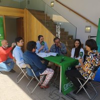Un momento del programa de Canal Sur Radio
